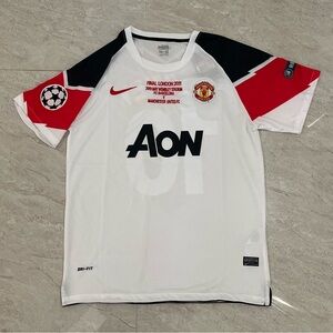 Manchester United 10/11 UCL Finals Away jersey - Rooney #10 US SIZE M,L
